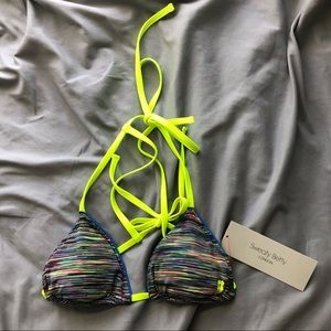 NWT sweaty betty bikini top 💙